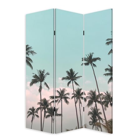 Screen Gems 72 x 48 in. Westcoast Vibes Screen & Room Divider SG-389